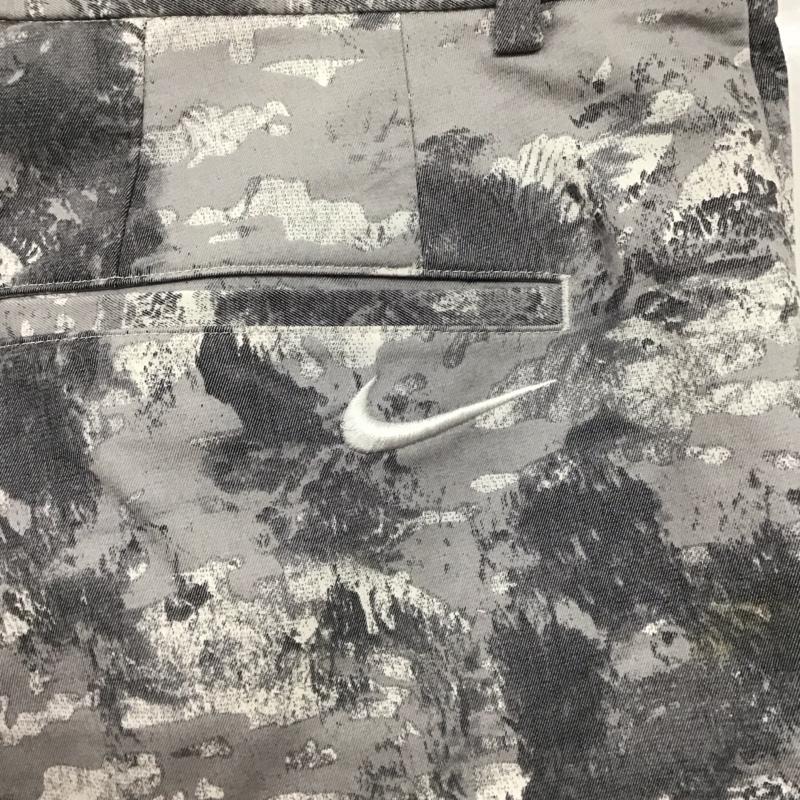 ナイキ NIKE パンツ ショートパンツ ショートパンツ ハーフパンツ カジュアルパンツ ゴルフウェア 36 ロゴ、文字 灰 / グレー /  メンズ USED 古着 中古 10150128
