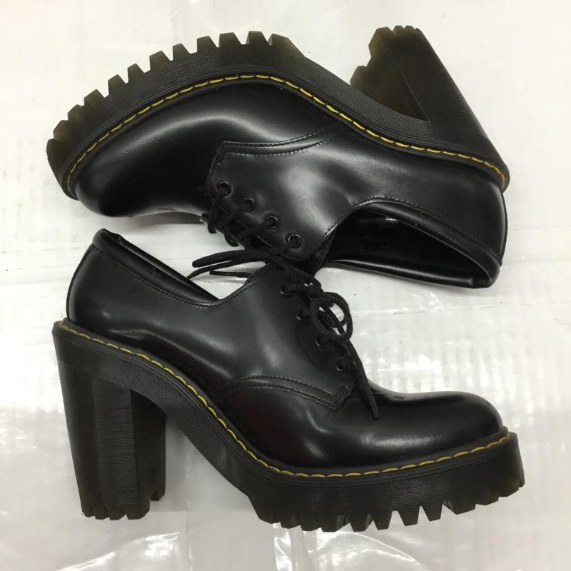 ドクターマーチン Dr.Martens 革靴 革靴 AW006 SALOME ヒール UK5 US：7 無地 黒 / ブラック /  レディース USED 古着 中古 10106871