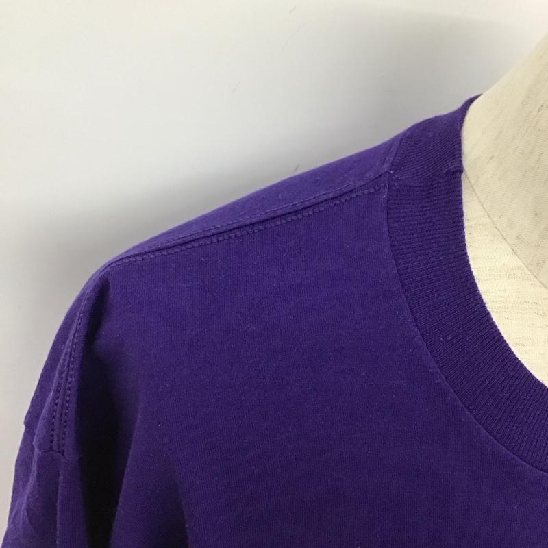 ジャージーズ JERZEES Tシャツ 半袖 XL プリント 紫 / パープル /  メンズ USED 古着 中古 10128323