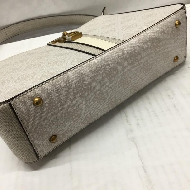 ゲス Guess ハンドバッグ ハンドバッグ SB867518 ロゴ、文字 オフホワイト / オフホワイト /  レディース USED 古着 中古 10108853