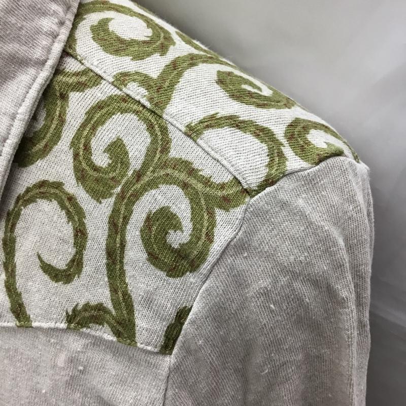 キャピタル KAPITAL カットソー 長袖 M 無地 ベージュ / ベージュ /  メンズ USED 古着 中古 10113455