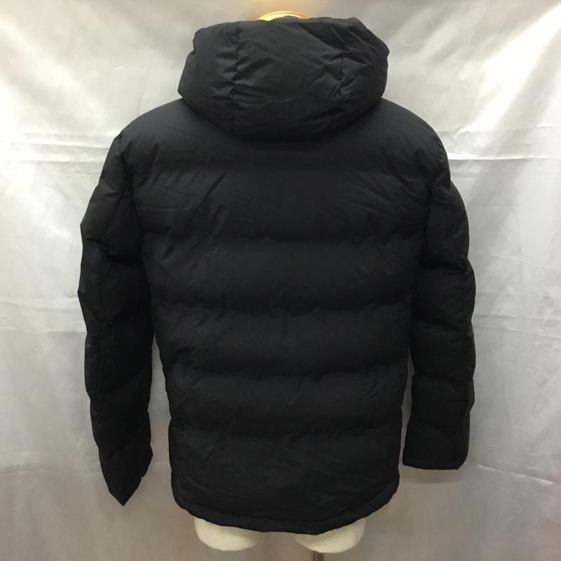 ユニクロ UNIQLO ジャケット、上着 ジャケット、ブレザー 311-156387 シームレスダウンパーカ ダウン L 無地 黒 / ブラック /  メンズ USED 古着 中古 10111341