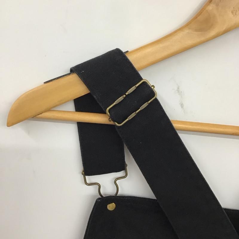 ベンデイビス BEN DAVIS サロペット・オーバーオール サロペット、オーバーオール L 無地 黒 / ブラック /  メンズ USED 古着 中古 10134441