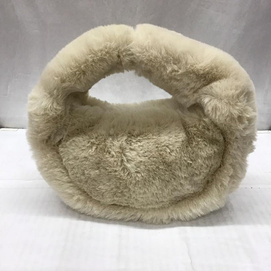 ザラ ZARA ハンドバッグ ハンドバッグ フェイクファー 無地 ベージュ / ベージュ /  レディース USED 古着 中古 10119358