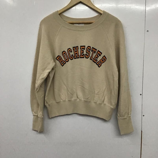 イエナスローブ IENA SLOBE トレーナー 長袖 プリント ベージュ / ベージュ /  レディース USED 古着 中古 10138003