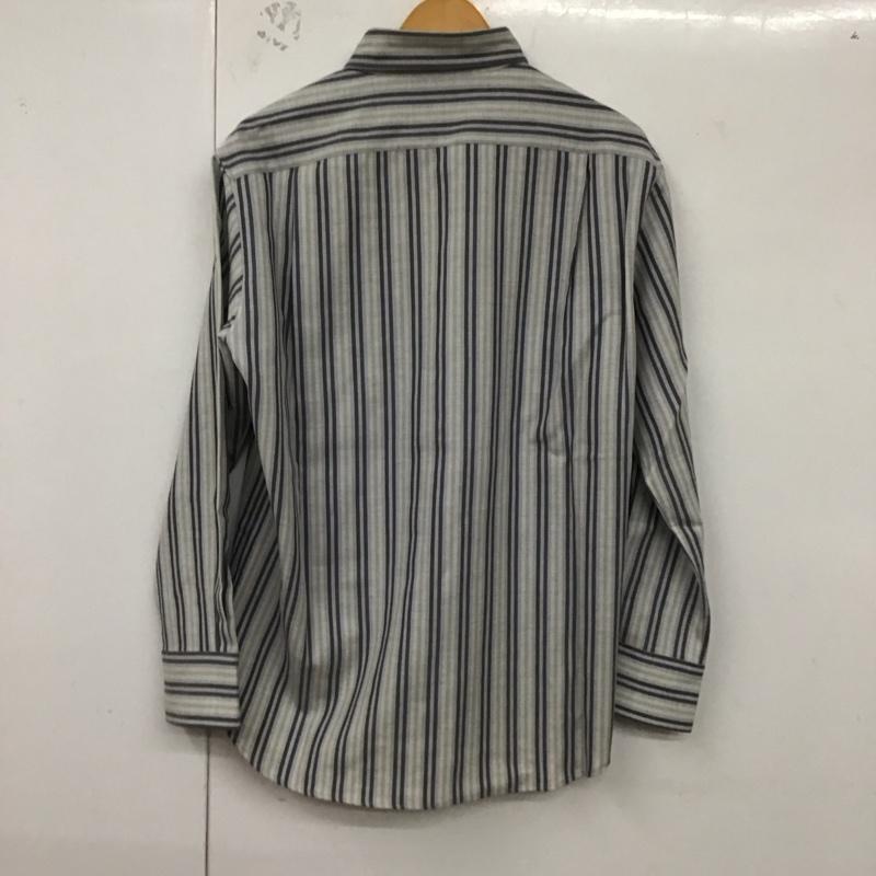 ランバン LANVIN シャツ、ブラウス 長袖 長袖シャツ ストライプシャツ カラーシャツ L ストライプ マルチカラー / マルチカラー /  メンズ USED 古着 中古 10128645