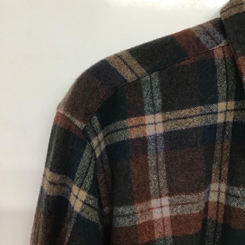 ペンドルトン PENDLETON シャツ、ブラウス 長袖 70s 70年代 ウール L チェック マルチカラー / マルチカラー /  メンズ USED 古着 中古 10144068