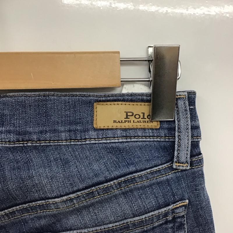 ポロラルフローレン POLO RALPH LAUREN パンツ デニム、ジーンズ 27インチ 無地 水色 / ライトブルー /  レディース USED 古着 中古 10142914