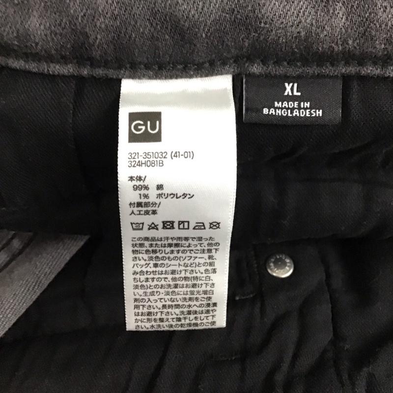 ジーユー GU パンツ デニム、ジーンズ 321-351032 XL 無地 灰 / グレー /  メンズ USED 古着 中古 10123572