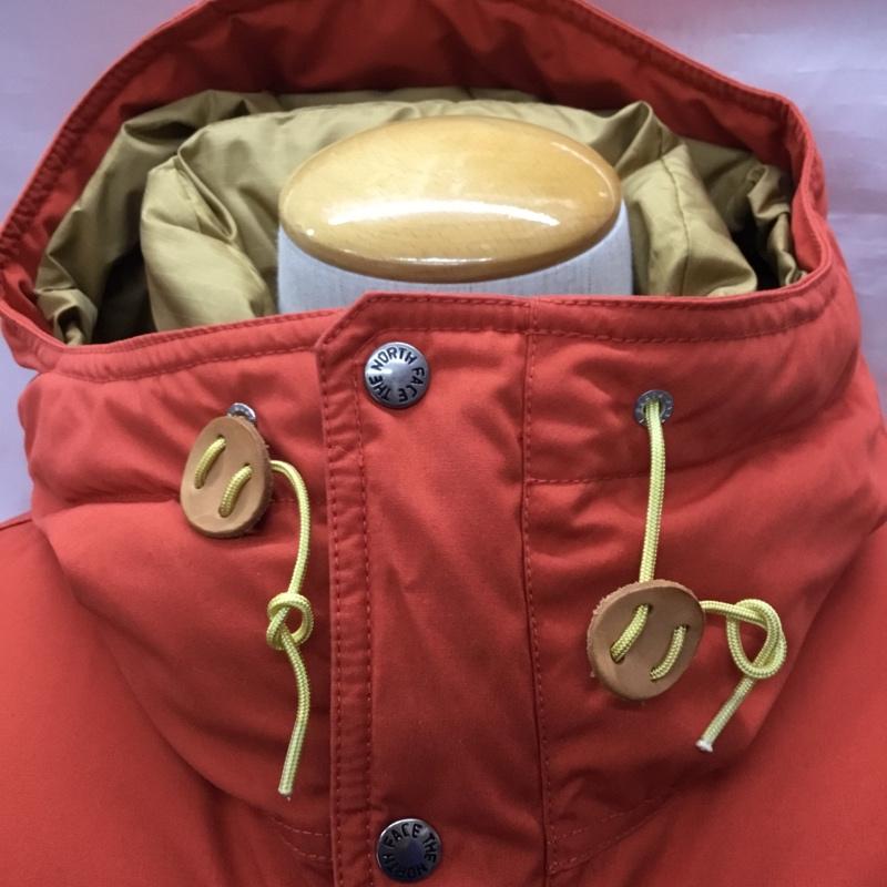 ザノースフェイス THE NORTH FACE ジャケット、上着 ジャンパー、ブルゾン nd2871n 光電子65/35MountainShortDownParka ジップアップジャケット アウター M ロゴ、文字 橙 / オレンジ /  メンズ USED 古着 中古 10121692