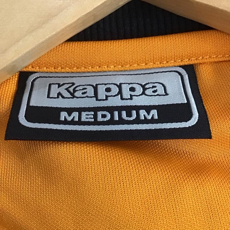 カッパ Kappa ジャケット、上着 ジャケット、ブレザー KPO-22053 ジャージ M ワンポイント 橙 / オレンジ / X 黒 / ブラック /  メンズ USED 古着 中古 10144098