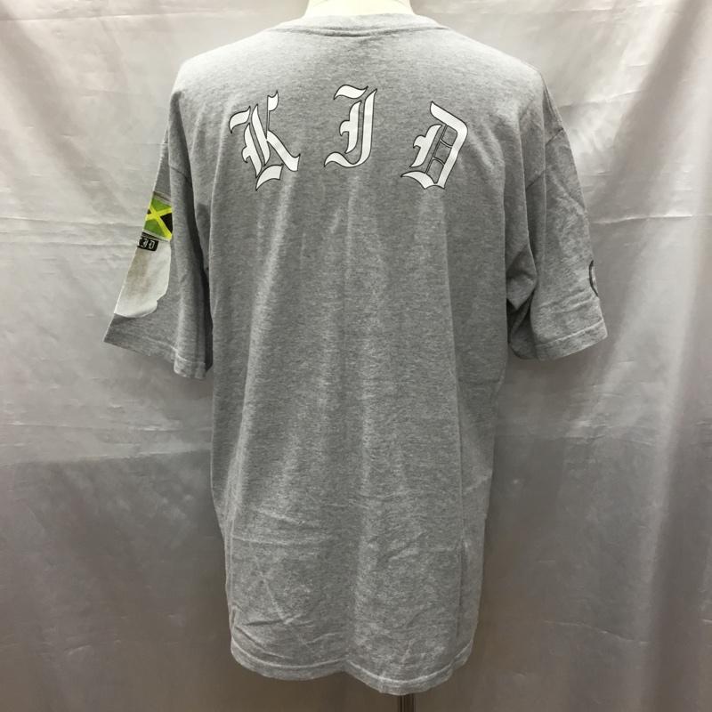 ネスタブランド NESTABRAND Tシャツ 半袖 クルーネック ロゴ、文字 灰 / グレー /  メンズ USED 古着 中古 10119812
