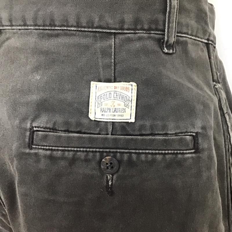 ポロバイラルフローレン Polo by RALPH LAUREN パンツ ショートパンツ ショートパンツ ハーフパンツ カジュアルパンツ 90s usa製 3 無地 黒 / ブラック /  メンズ USED 古着 中古 10112121