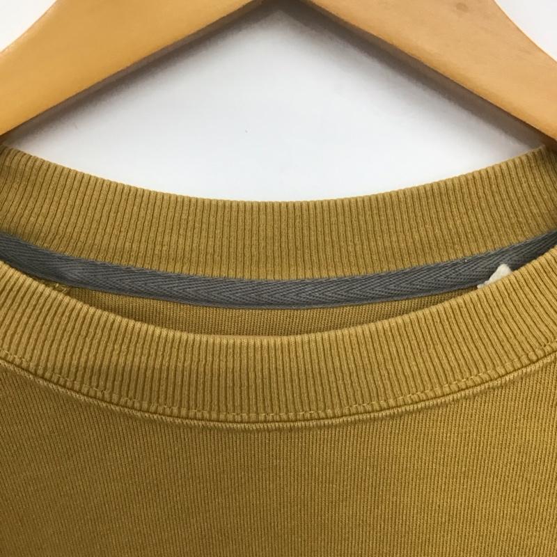 パタゴニア patagonia トレーナー 長袖 長袖トレーナー スウェット クルーネック プルオーバー XS ロゴ、文字 マスタード / マスタード /  メンズ USED 古着 中古 10146777