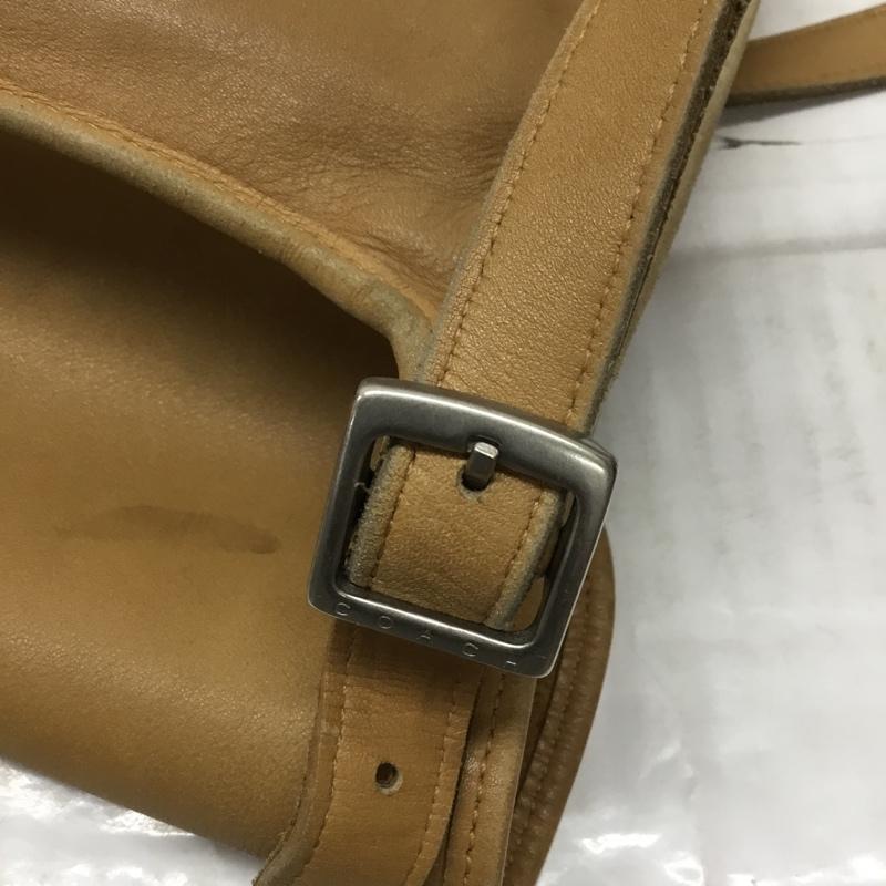 コーチ COACH ショルダーバッグ ショルダーバッグ 9134 オールドコーチ 無地 ベージュ / ベージュ /  レディース USED 古着 中古 10115584