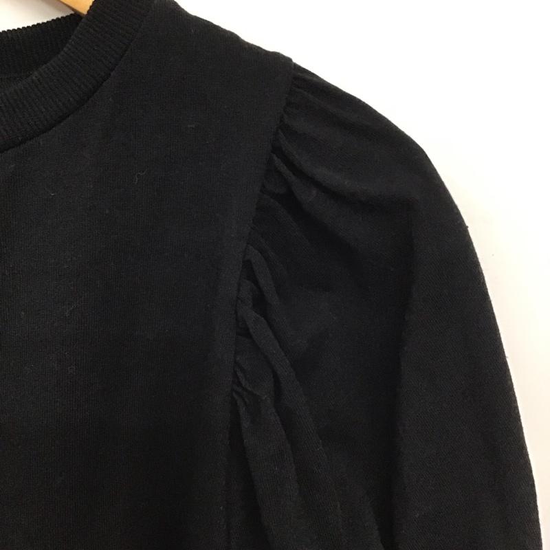 フリークスストア FREAK S STORE カットソー 半袖 FREE 無地 黒 / ブラック /  レディース USED 古着 中古 10147786