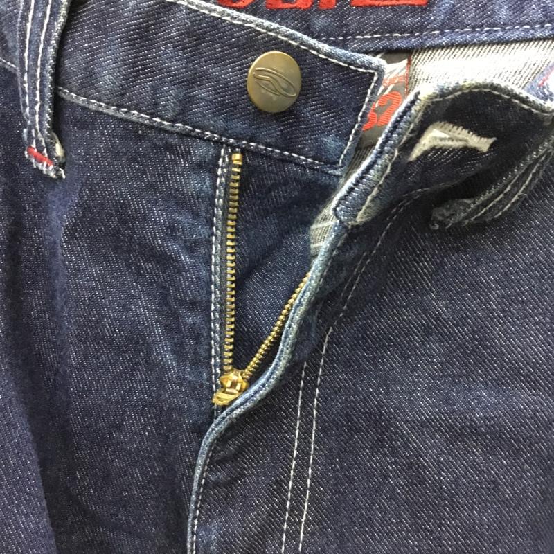 バンズ VANS パンツ デニム、ジーンズ デニムパンツ カーゴパンツ カジュアルパンツ ワイドパンツ 32インチ ロゴ、文字 インディゴ / インディゴ /  メンズ USED 古着 中古 10114103