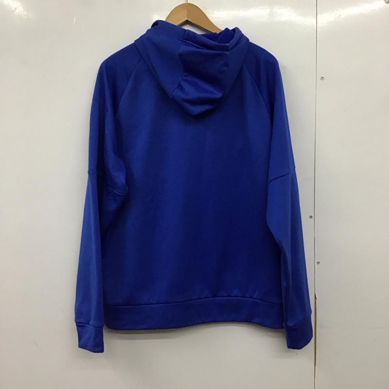 ナイキ NIKE パーカー 長袖 dq5402-480 スウェットパーカー XL ロゴ、文字 青 / ブルー /  メンズ USED 古着 中古 10150754