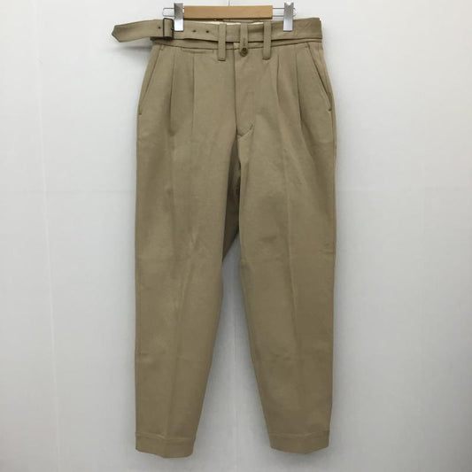 ハバーザック HAVERSACK パンツ ワークパンツ、ペインターパンツ 462020 キャバリーツイルベルテッドパンツ M 無地 ベージュ / ベージュ /  メンズ USED 古着 中古 10140089