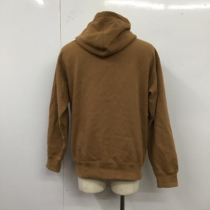 シュプリーム Supreme パーカー 長袖 16AW スモールボックスロゴパーカー ジップアップパーカー M ロゴ、文字 ベージュ / ベージュ /  メンズ USED 古着 中古 10120374