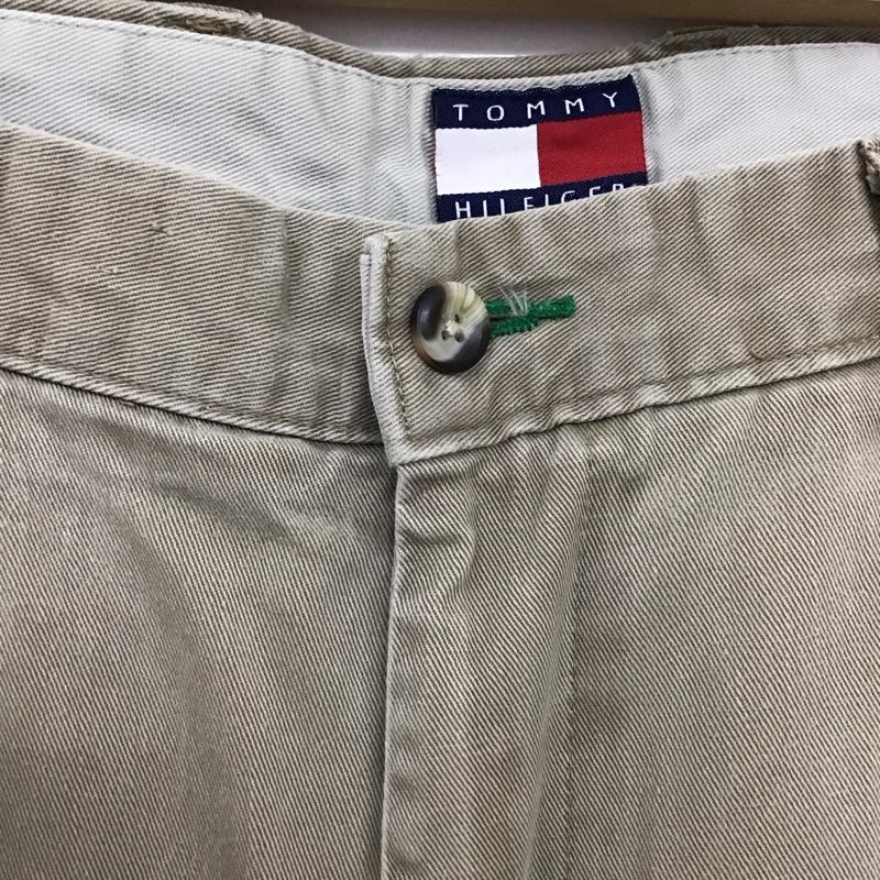 トミーヒルフィガー TOMMY HILFIGER パンツ チノパン 34 無地 ベージュ / ベージュ /  メンズ USED 古着 中古 10113931