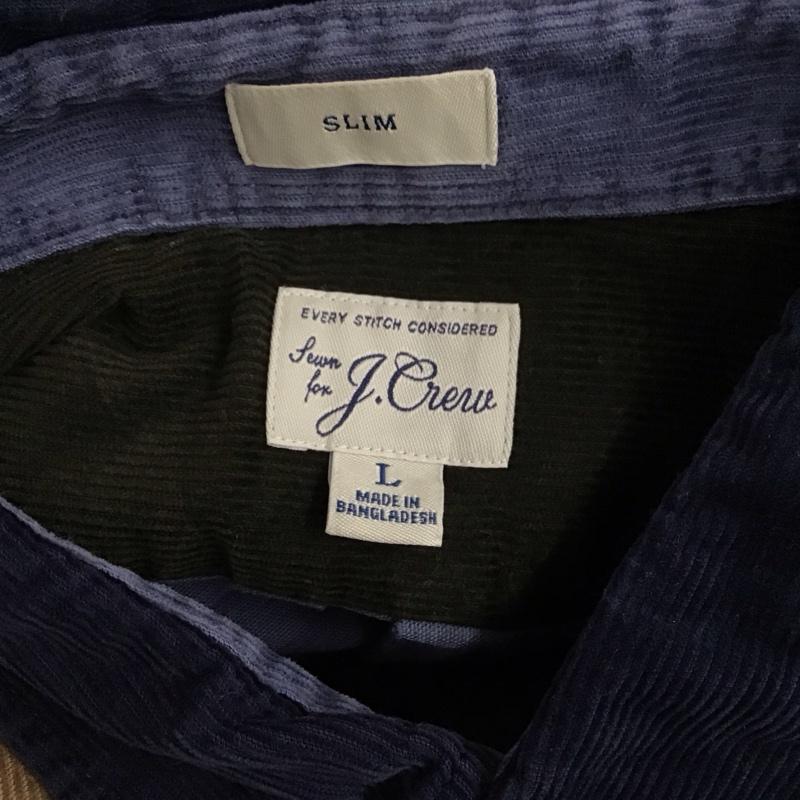 ジェイクルー J.CREW シャツ、ブラウス 長袖 ボタンダウンシャツ L 無地 マルチカラー / マルチカラー /  メンズ USED 古着 中古 10123485
