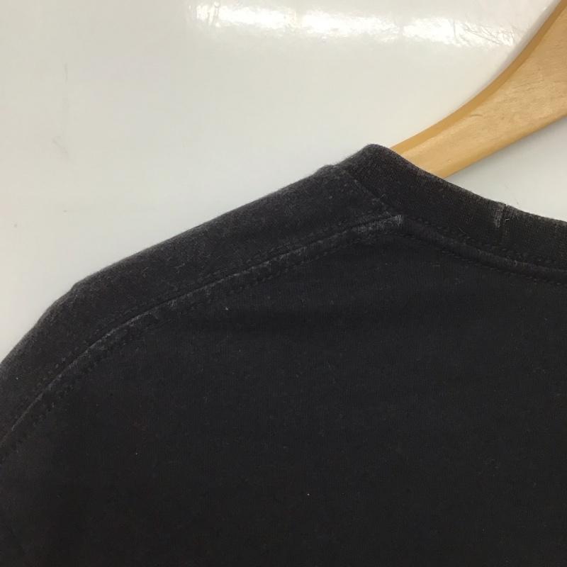 ステューシー STUSSY Tシャツ 半袖 半袖カットソー プリントTシャツ クルーネックカットソー M ロゴ、文字 黒 / ブラック /  メンズ USED 古着 中古 10148262