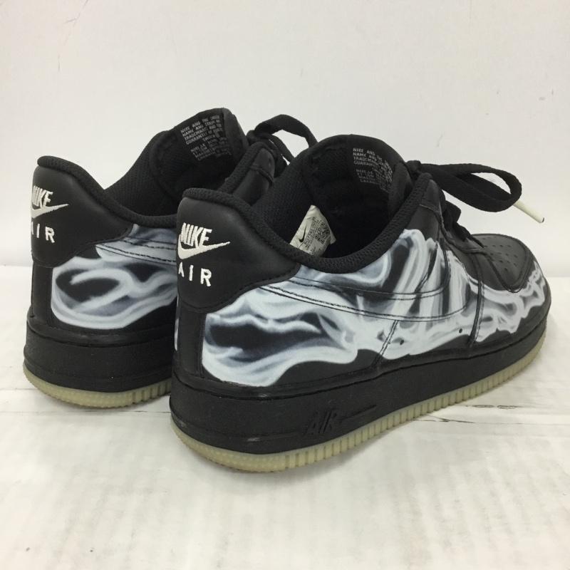 ナイキ NIKE スニーカー スニーカー BQ7541-001 AIR FORCE 1 07 SKELETON QS 26cm 箱有 26.0cm  黒 / ブラック /  メンズ USED 古着 中古 10124198