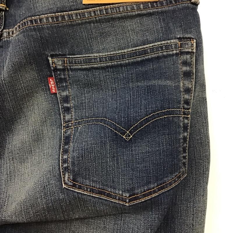リーバイストラウスアンドコー Levi Strauss & co. パンツ デニム、ジーンズ デニムパンツ ワイドパンツ カジュアルパンツ ストレッチパンツ 34インチ 無地 インディゴ / インディゴ /  メンズ USED 古着 中古 10136581