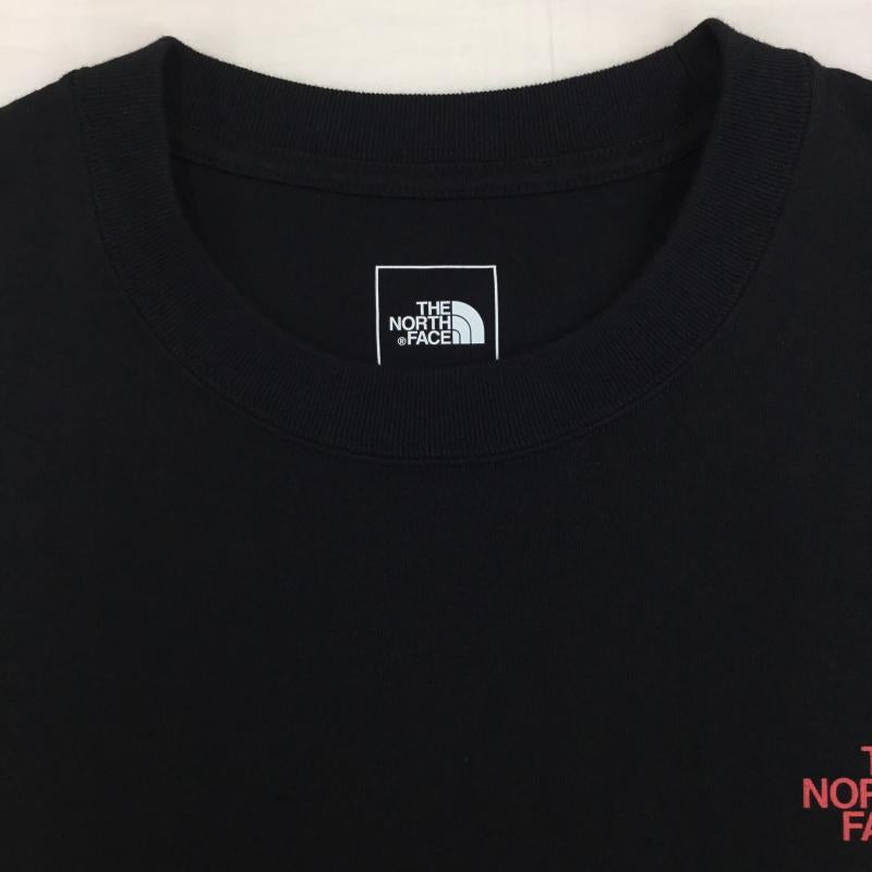 ザノースフェイス THE NORTH FACE Tシャツ 半袖 NT32033 XL ロゴ、文字 黒 / ブラック /  メンズ USED 古着 中古 10151164