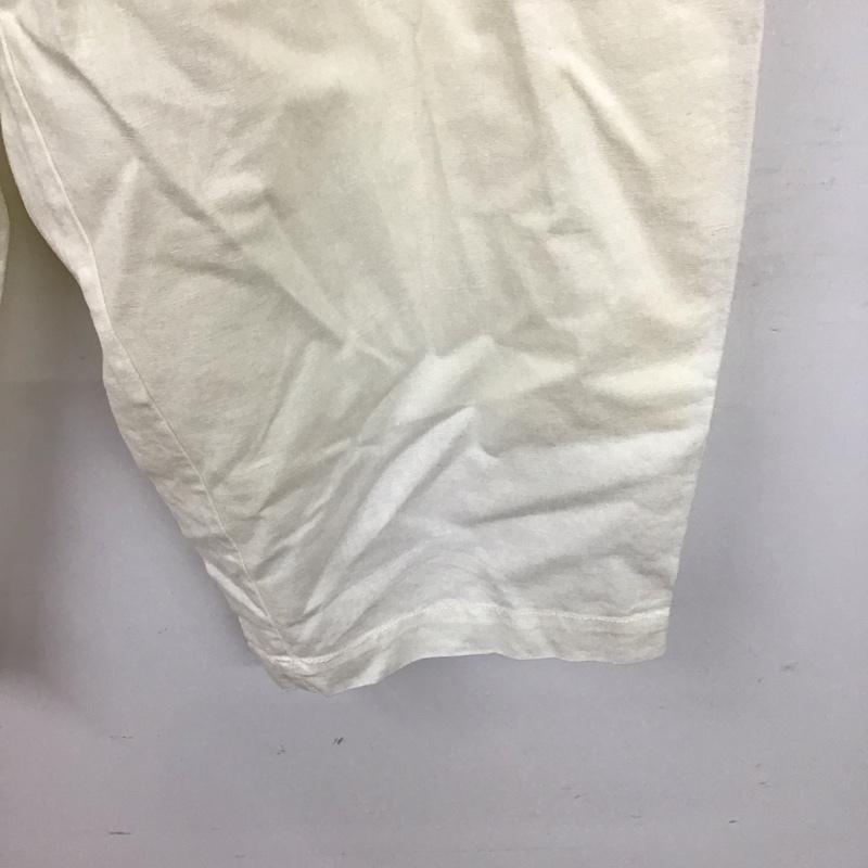 ニコアンド niko and... ボトムス ボトムス L 無地 白 / ホワイト /  レディース USED 古着 中古 10129570