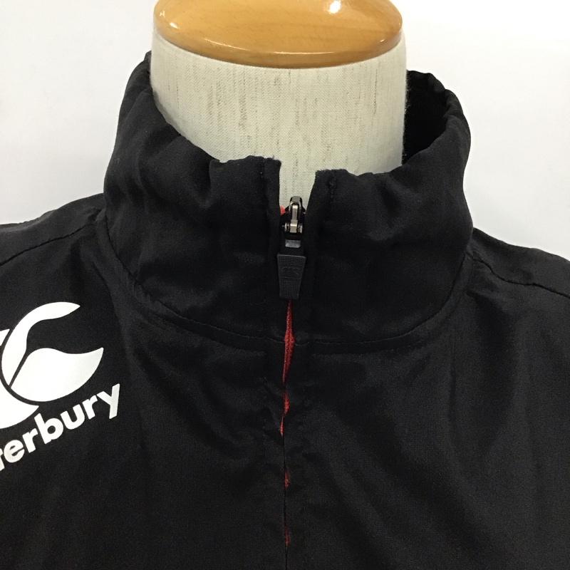 カンタベリー CANTERBURY セットアップ セットアップ ジャージ M 無地 黒 / ブラック / X 赤 / レッド /  メンズ USED 古着 中古 10134436