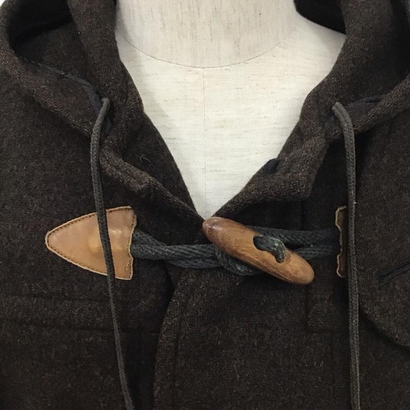 バン VAN コート コート一般 ダッフルコート M 無地 ダークブラウン / ダークブラウン /  メンズ USED 古着 中古 10111228