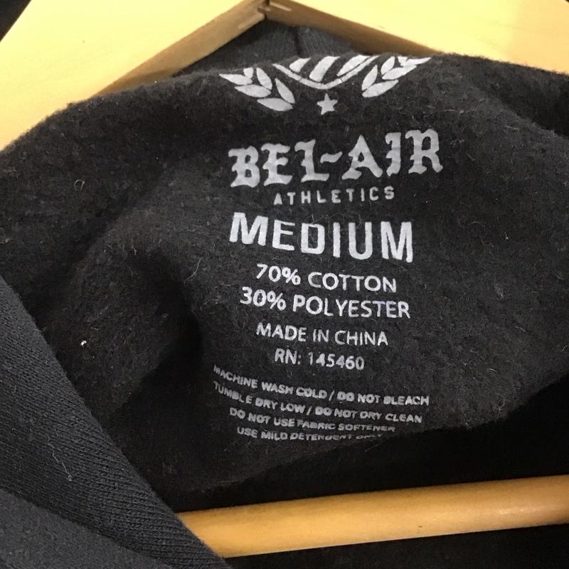 古着 USED パーカー 長袖 長袖パーカー プルオーバーパーカー スウェット M プリント 黒 / ブラック /  メンズ USED 古着 中古 10147625