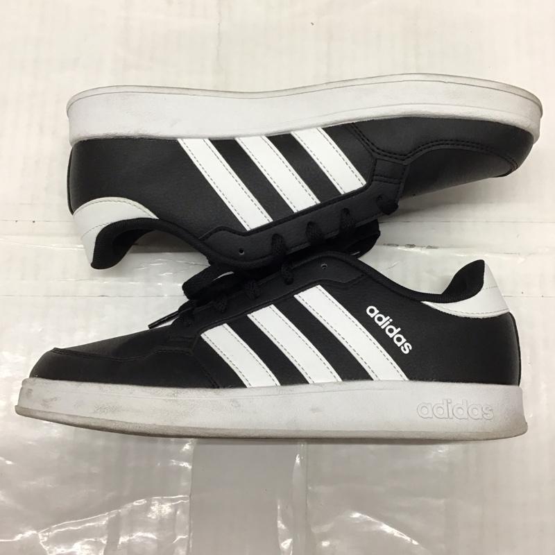 アディダス adidas スニーカー スニーカー FY9507 BREAKNET 24.5cm 24.5cm ロゴ、文字 黒 / ブラック / X 白 / ホワイト /  レディース USED 古着 中古 10118856