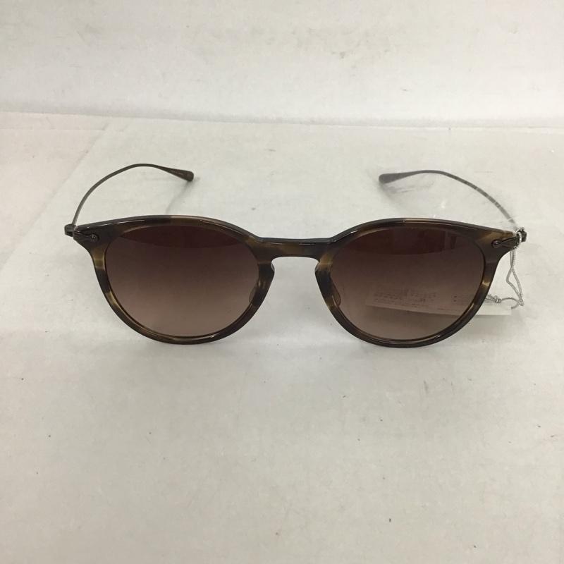 オリバーピープルズ OLIVER PEOPLES めがね・サングラス サングラス Brayton ケース付き 無地 茶 / ブラウン /  メンズ USED 古着 中古 10125629