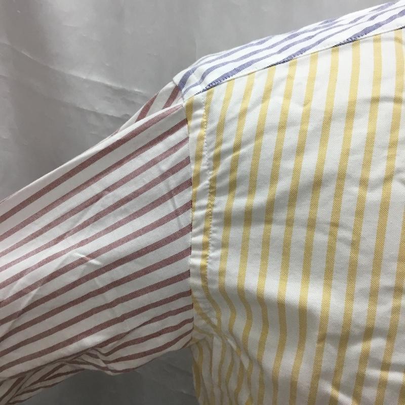 ブルックスブラザーズ BROOKS BROTHERS シャツ、ブラウス 長袖 ボタンダウンシャツ XS ストライプ マルチカラー / マルチカラー /  メンズ USED 古着 中古 10112747