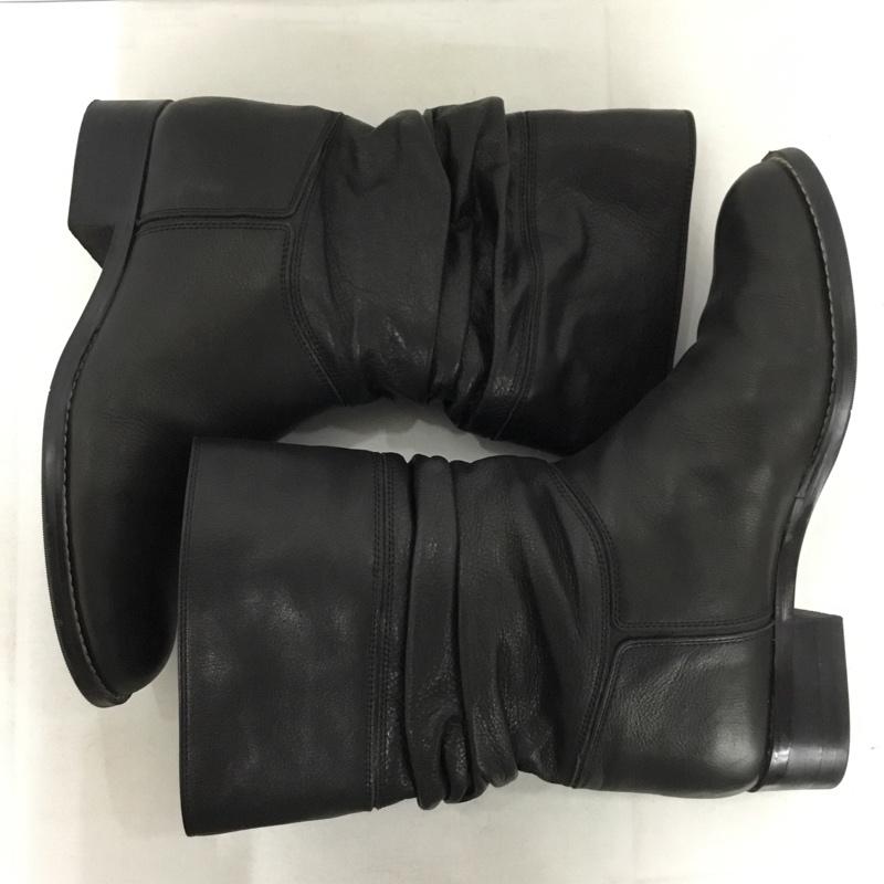 ニジュウサンク 23区 ブーツ 一般 無地 黒 / ブラック /  レディース USED 古着 中古 10143763