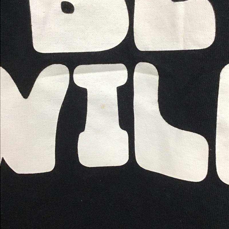 アベイシングエイプ A BATHING APE Tシャツ 半袖 半袖カットソー プリントTシャツ クルーネックカットソー プリント 黒 / ブラック /  メンズ USED 古着 中古 10142629