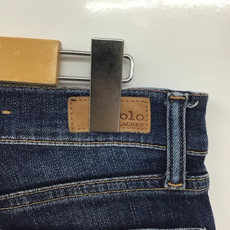 ポロラルフローレン POLO RALPH LAUREN パンツ デニム、ジーンズ 26インチ 無地 インディゴ / インディゴ /  レディース USED 古着 中古 10132162