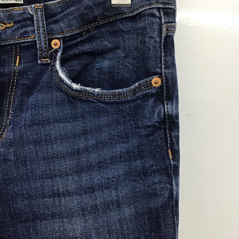 ザラ ZARA パンツ デニム、ジーンズ 38 無地 インディゴ / インディゴ /  レディース USED 古着 中古 10148920