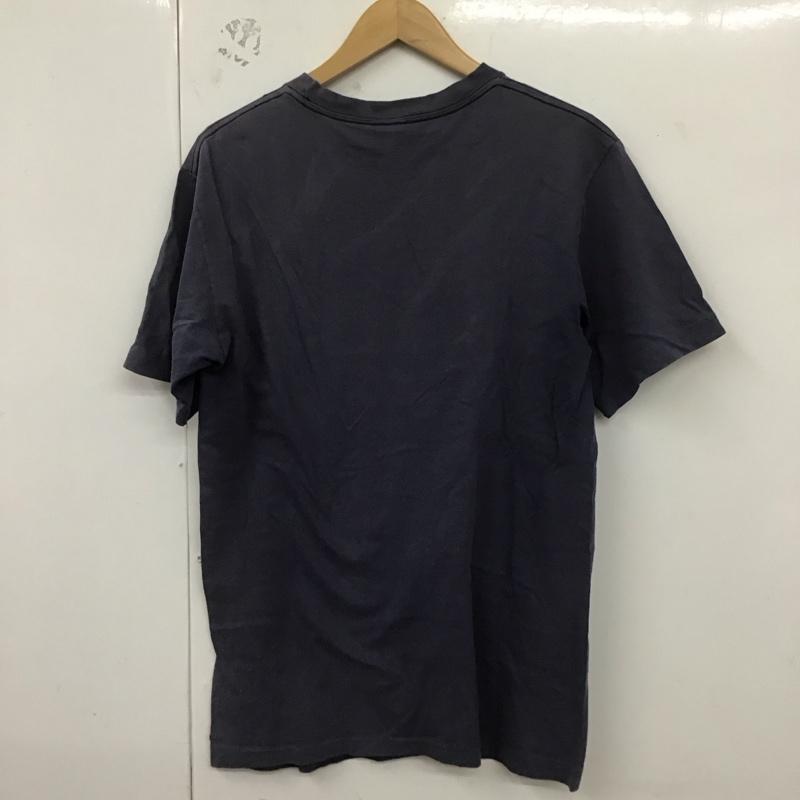 ステューシー STUSSY Tシャツ 半袖 半袖カットソー プリントTシャツ クルーネックカットソー 90s 紺タグ M ロゴ、文字 紺 / ネイビー /  メンズ USED 古着 中古 10129891