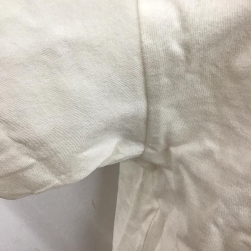 ツージー 2G Tシャツ 半袖 半袖カットソー プリントTシャツ クルーネックカットソー L ロゴ、文字 白 / ホワイト /  メンズ USED 古着 中古 10113654