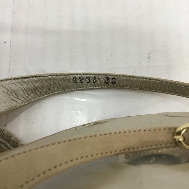 ストロベリーフィールズ STRAWBERRY-FIELDS サンダル サンダル ヒールサンダル 23cm 箱無 23.0cm 無地 X  ベージュ / ベージュ /  レディース USED 古着 中古 10044794