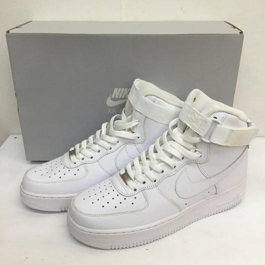 ナイキ NIKE スニーカー スニーカー AIR FORCE 1 HIGH  07 エア フォース 1 ハイ  07 CW2290-111 28.0cm ロゴ、文字 白 / ホワイト /  メンズ USED 古着 中古 10107269