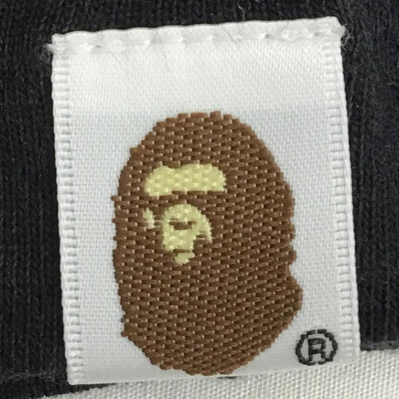 アベイシングエイプ A BATHING APE カットソー 半袖 S 無地 黒 / ブラック /  メンズ USED 古着 中古 10134727