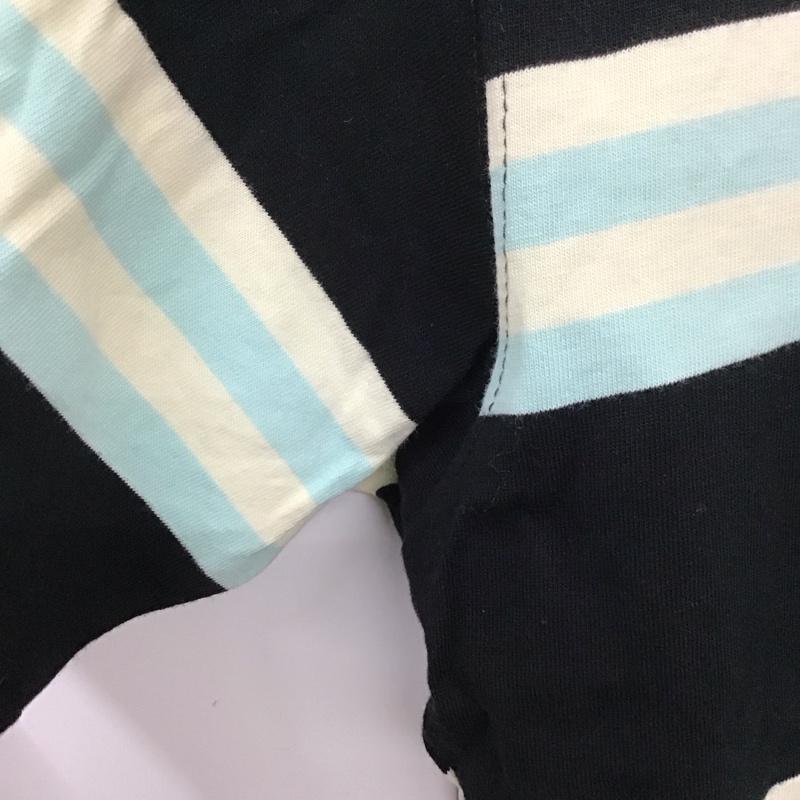 ナイキ NIKE Tシャツ 半袖 半袖カットソー プリントTシャツ クルーネックカットソー XL ボーダー柄 マルチカラー / マルチカラー /  メンズ USED 古着 中古 10129042