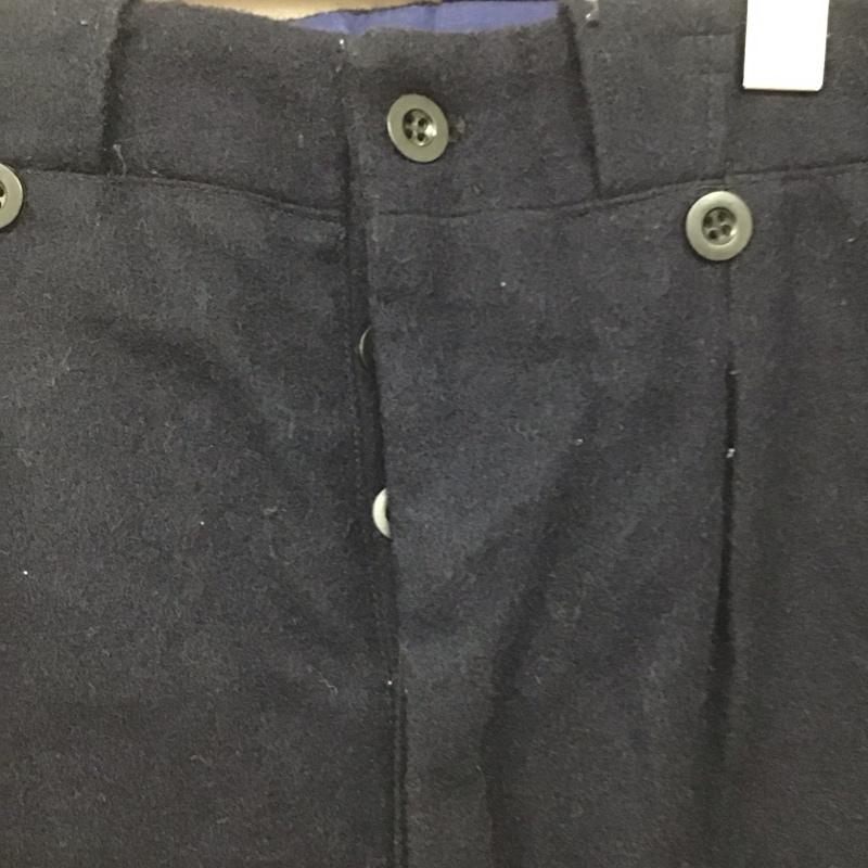 ミリタリー ミリタリー パンツ ワークパンツ、ペインターパンツ ミリタリーパンツ 50s 国境警備隊 古着 ヴィンテージパンツ ワイドパンツ 42インチ 無地 紺 / ネイビー /  メンズ USED 古着 中古 10119544
