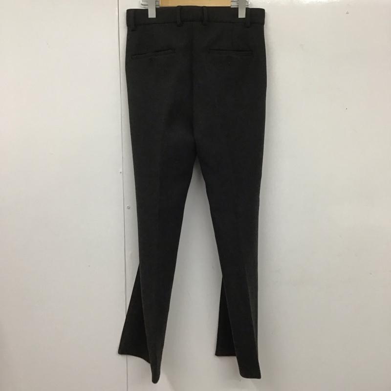 プランシー PLAN C パンツ スラックス pncaa06l00 ストレートパンツ スラックス センタータックパンツ ストレッチ 38 無地 灰 / グレー /  レディース USED 古着 中古 10108645