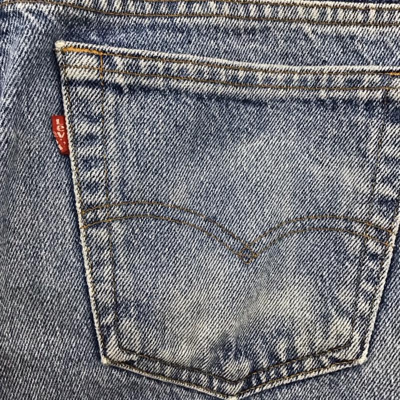 リーバイス Levi s パンツ デニム、ジーンズ 34インチ 無地 水色 / ライトブルー /  メンズ USED 古着 中古 10123344